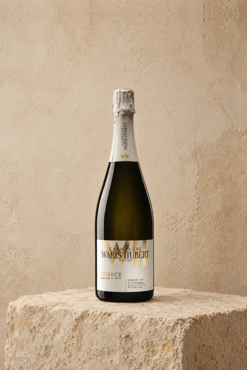 Bottle of Champagne Waris Hubert 'Estence' 1er Cru Grauves Extra Brut NV, French Champagne