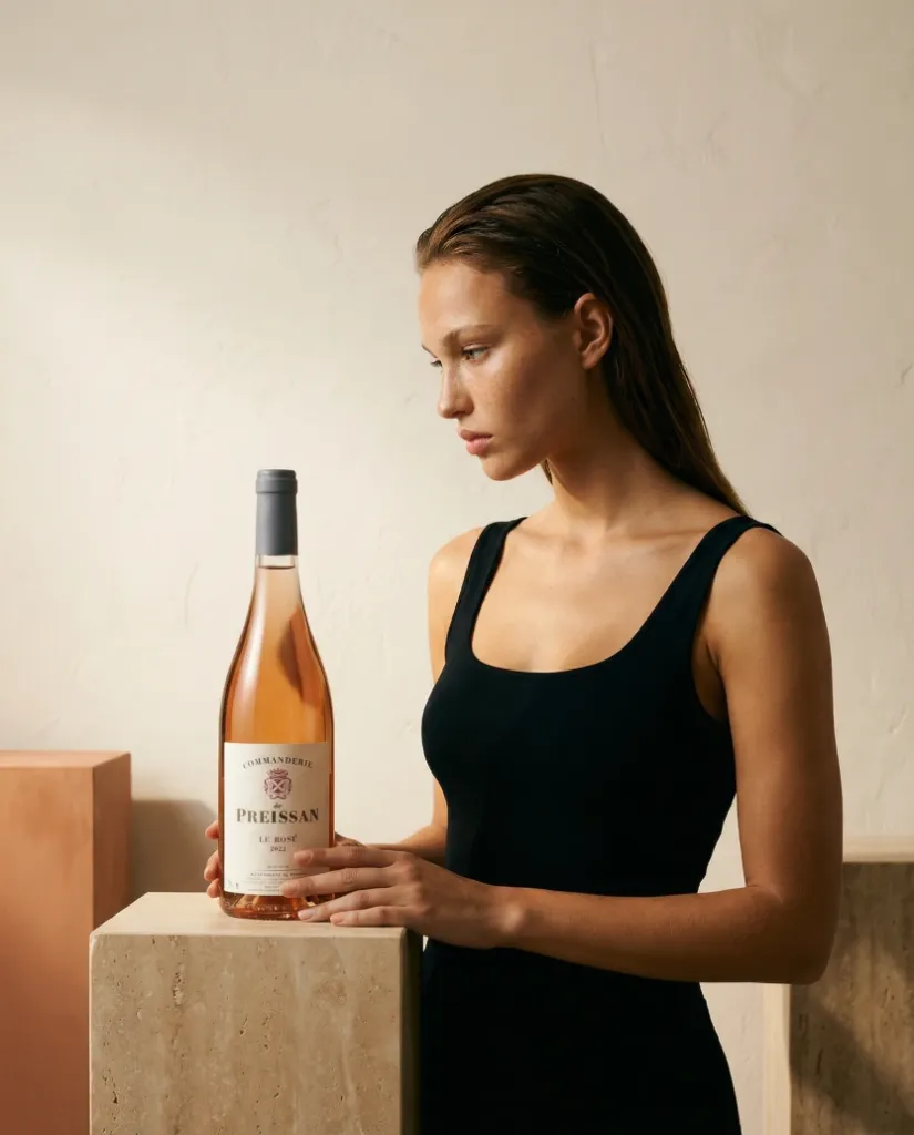 Le Rosé 2022 - Pays d'Oc - Commanderie de preïssan 